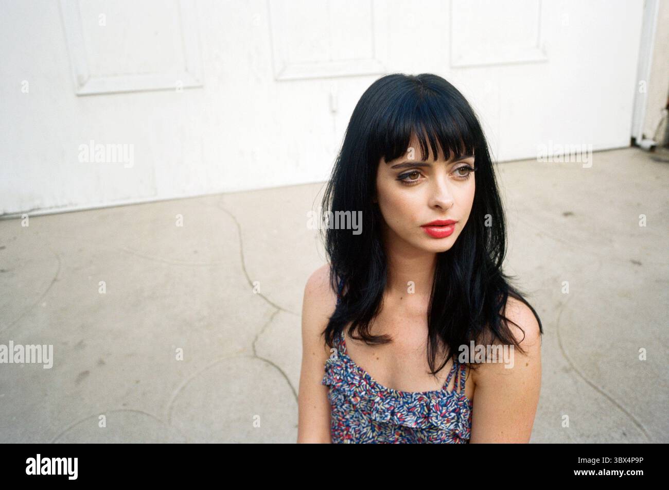 Portrait of American actress and former model KRYSTEN RITTER ...