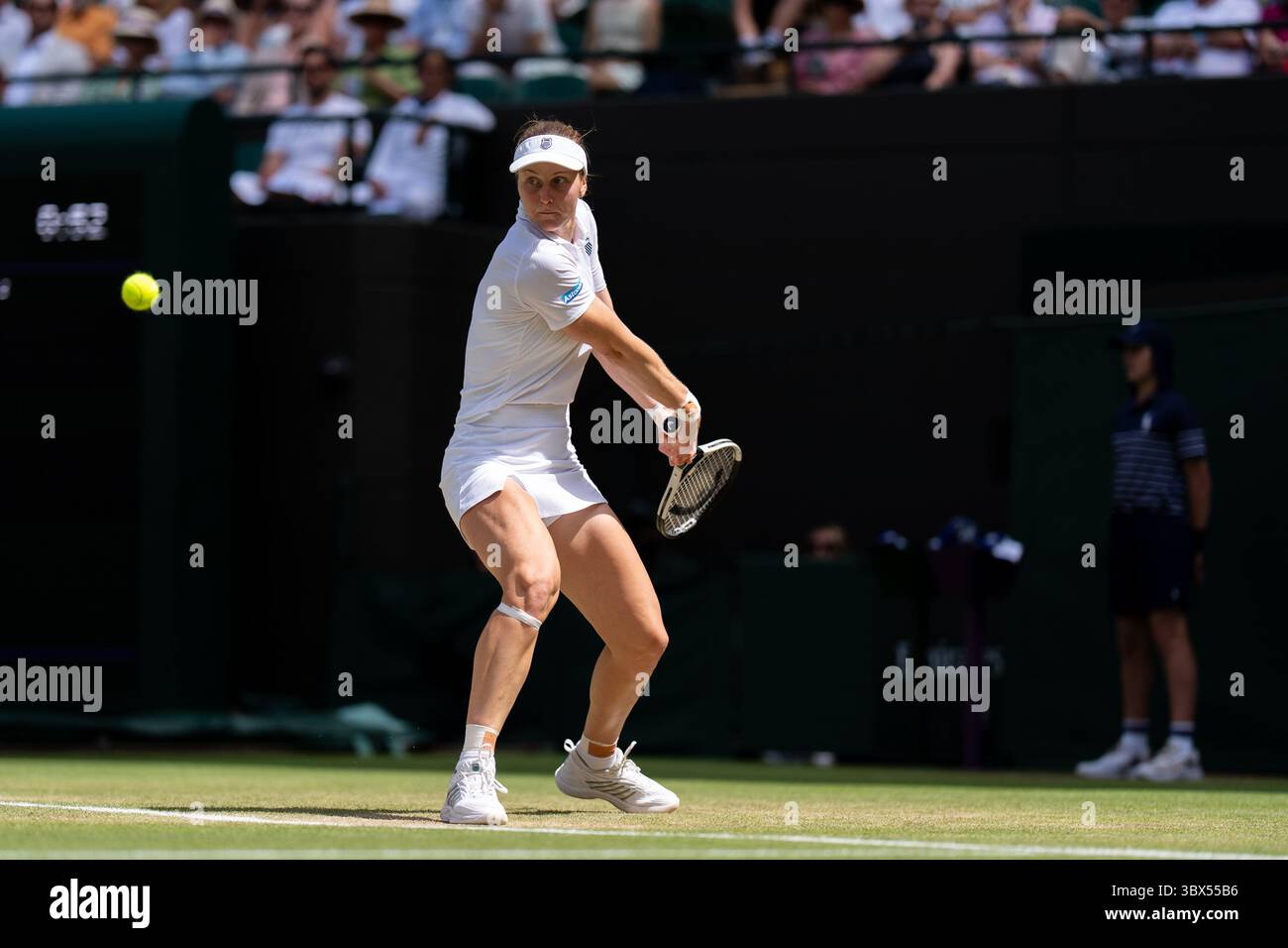 LONDON ENGLAND JULY 9 Linda Noskova Of The Czech Republic During london-england-july-9-linda-noskova-of-the-czech-republic-during