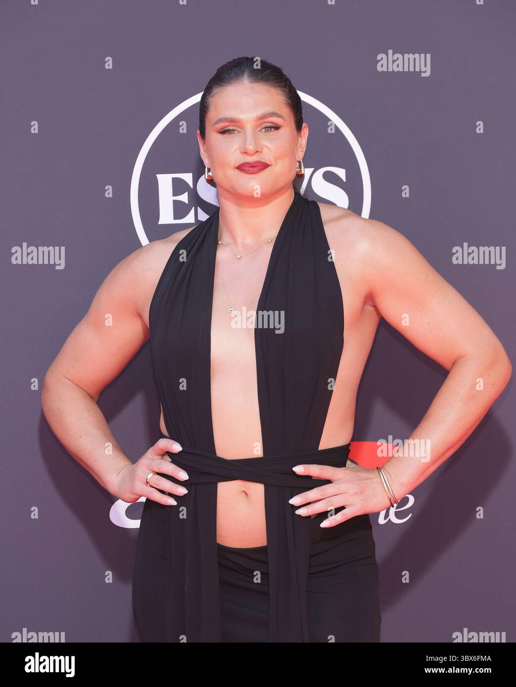 Ilona Maher attends the 2025 ESPY Awards at Dolby Theatre on July 16, 2025 in Hollywood, California. Photo: CraSH/imageSPACE/MediaPunch Stock Photo