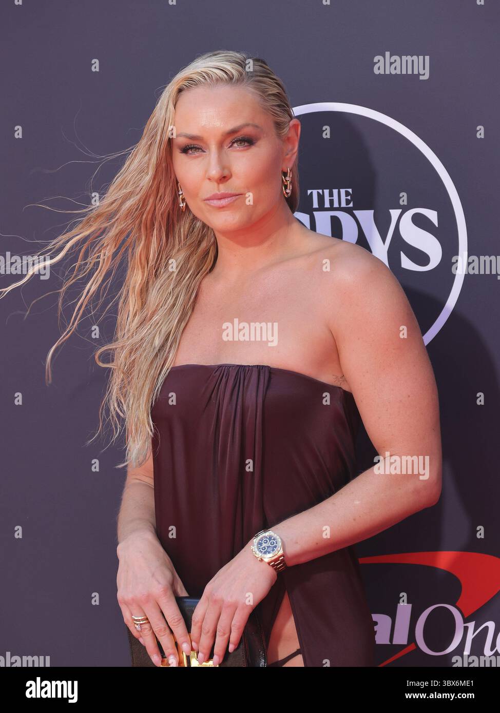 Lindsey Vonn attends the 2025 ESPY Awards at Dolby Theatre on July 16, 2025 in Hollywood, California. Photo: CraSH/imageSPACE/MediaPunch Stock Photo