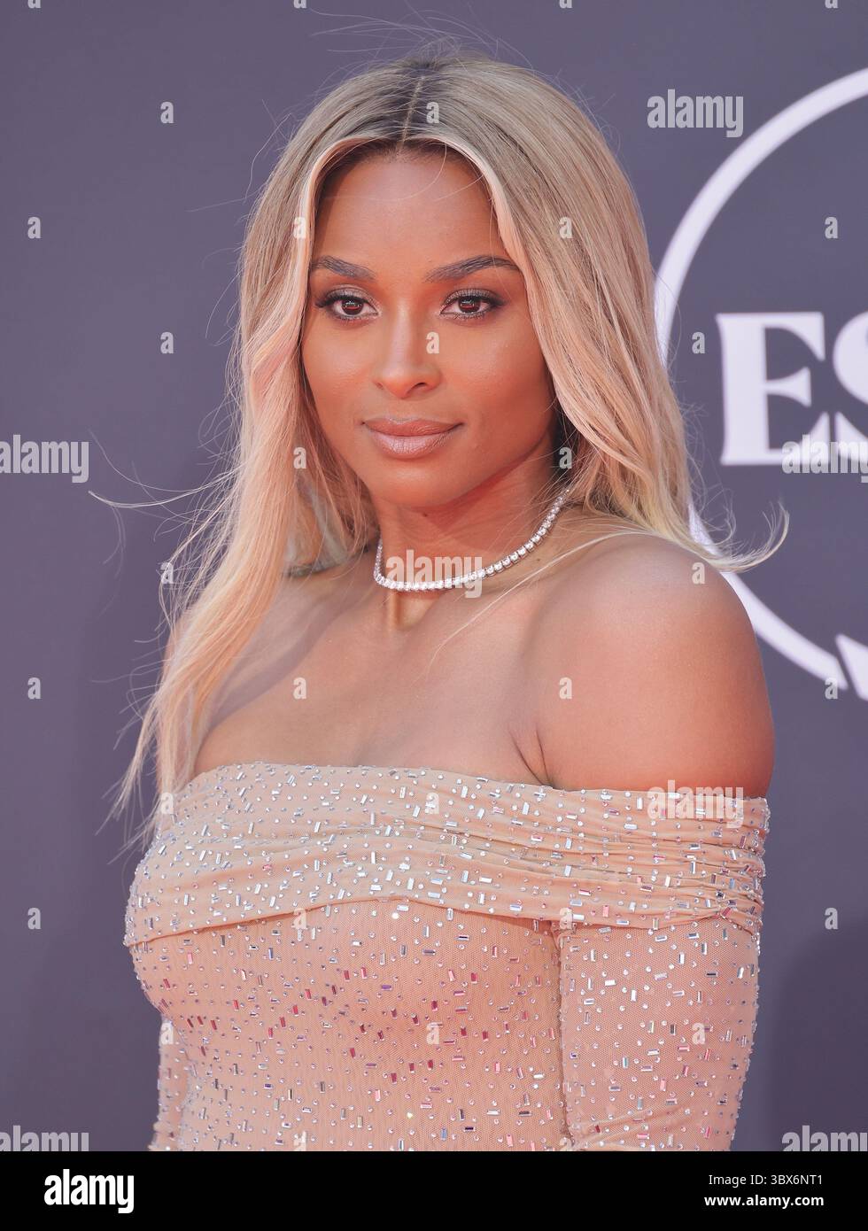 Ciara attends the 2025 ESPY Awards at Dolby Theatre on July 16, 2025 in Hollywood, California. Photo: CraSH/imageSPACE/MediaPunch Stock Photo