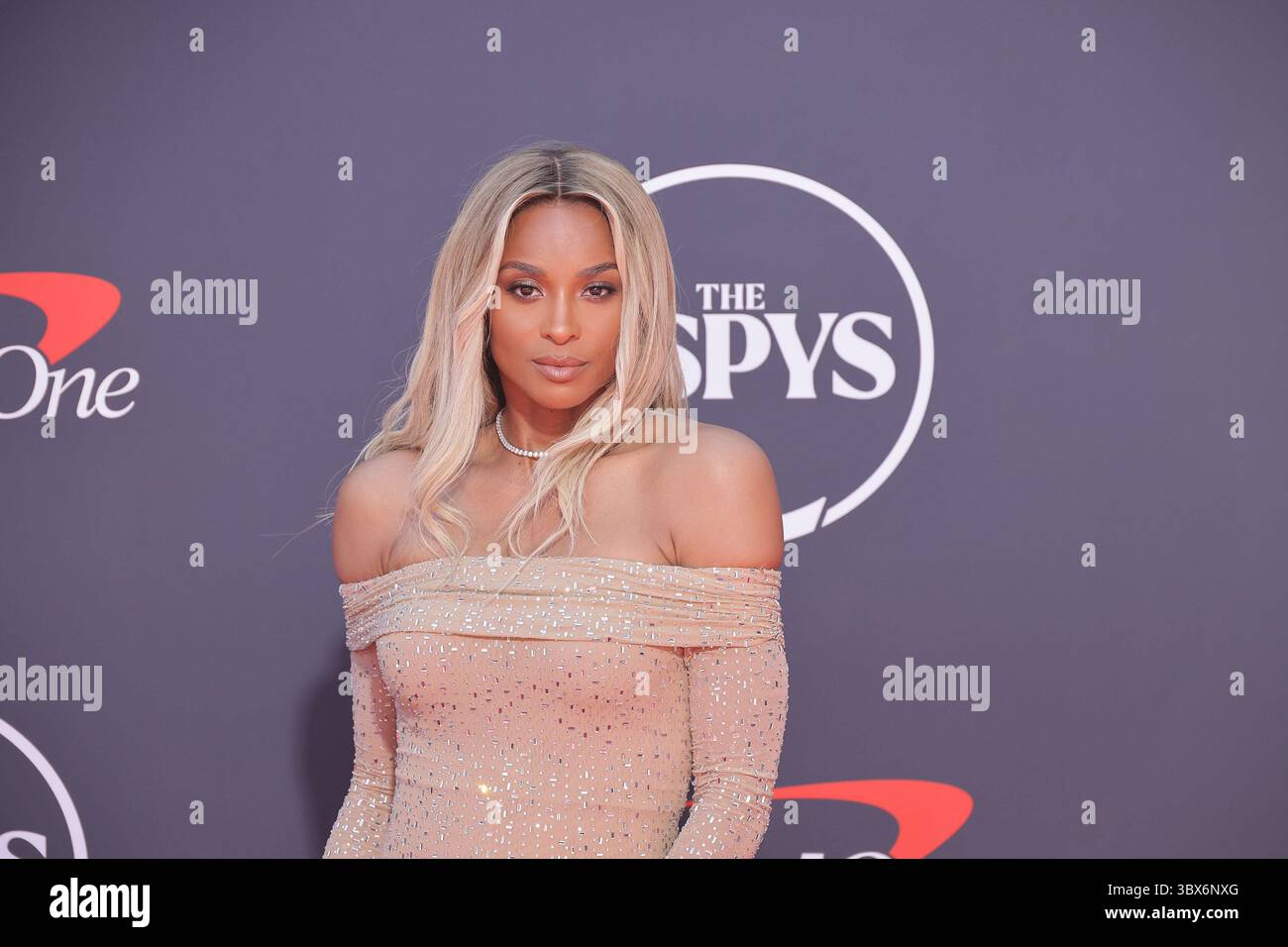 Ciara attends the 2025 ESPY Awards at Dolby Theatre on July 16, 2025 in Hollywood, California. Photo: CraSH/imageSPACE/MediaPunch Stock Photo