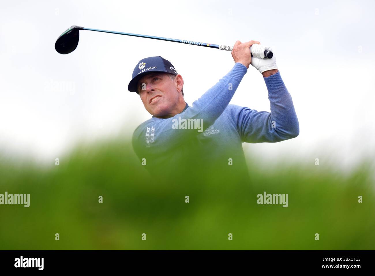 USA’s Justin Leonard on day two of The 153rd Open Championship at Royal