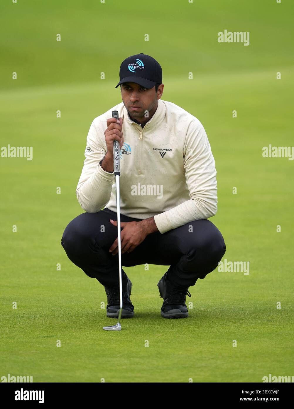 England’s Aaron Rai on the 2nd green during day two of The 153rd Open