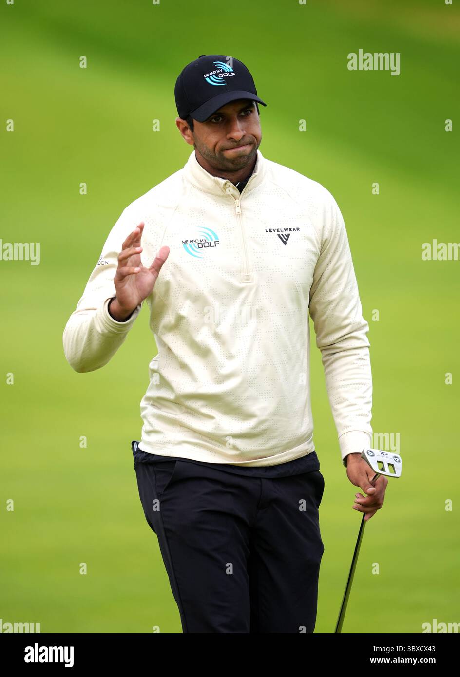 England’s Aaron Rai on the 2nd green during day two of The 153rd Open