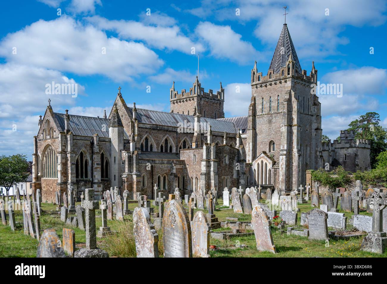 St Mary's Parish Church, Ottery St Mary, Devon, England Stock Photo