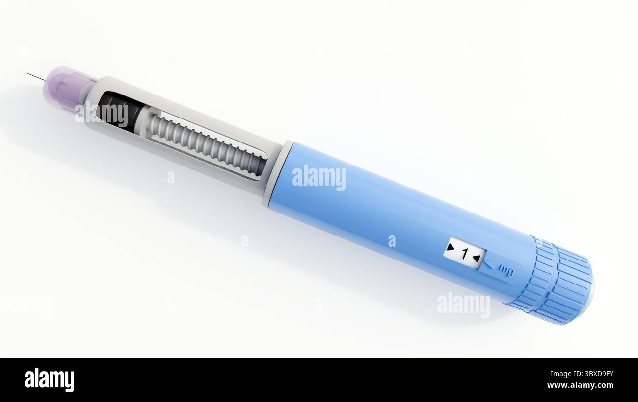 auto injector pen for glp-1 Auto medication hi-res stock photography and images