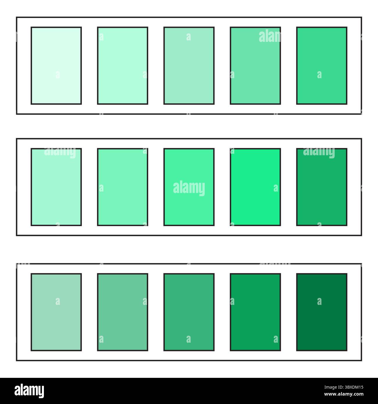 Hue progression hi-res stock photography and images - Alamy