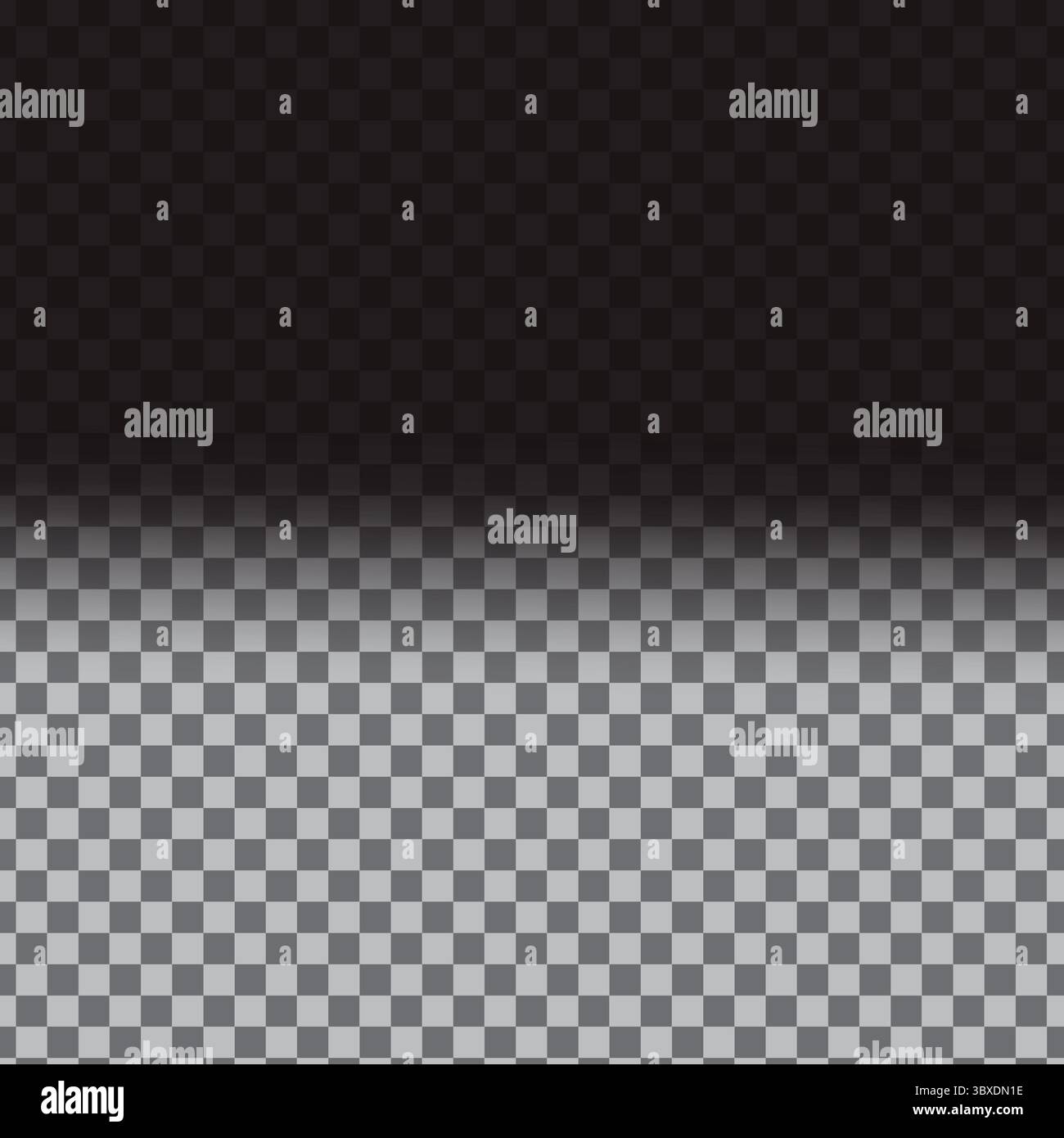 Black background pattern. Checkerboard grid texture. Horizontal fade Vector. Gradient effect design. Stock Vector