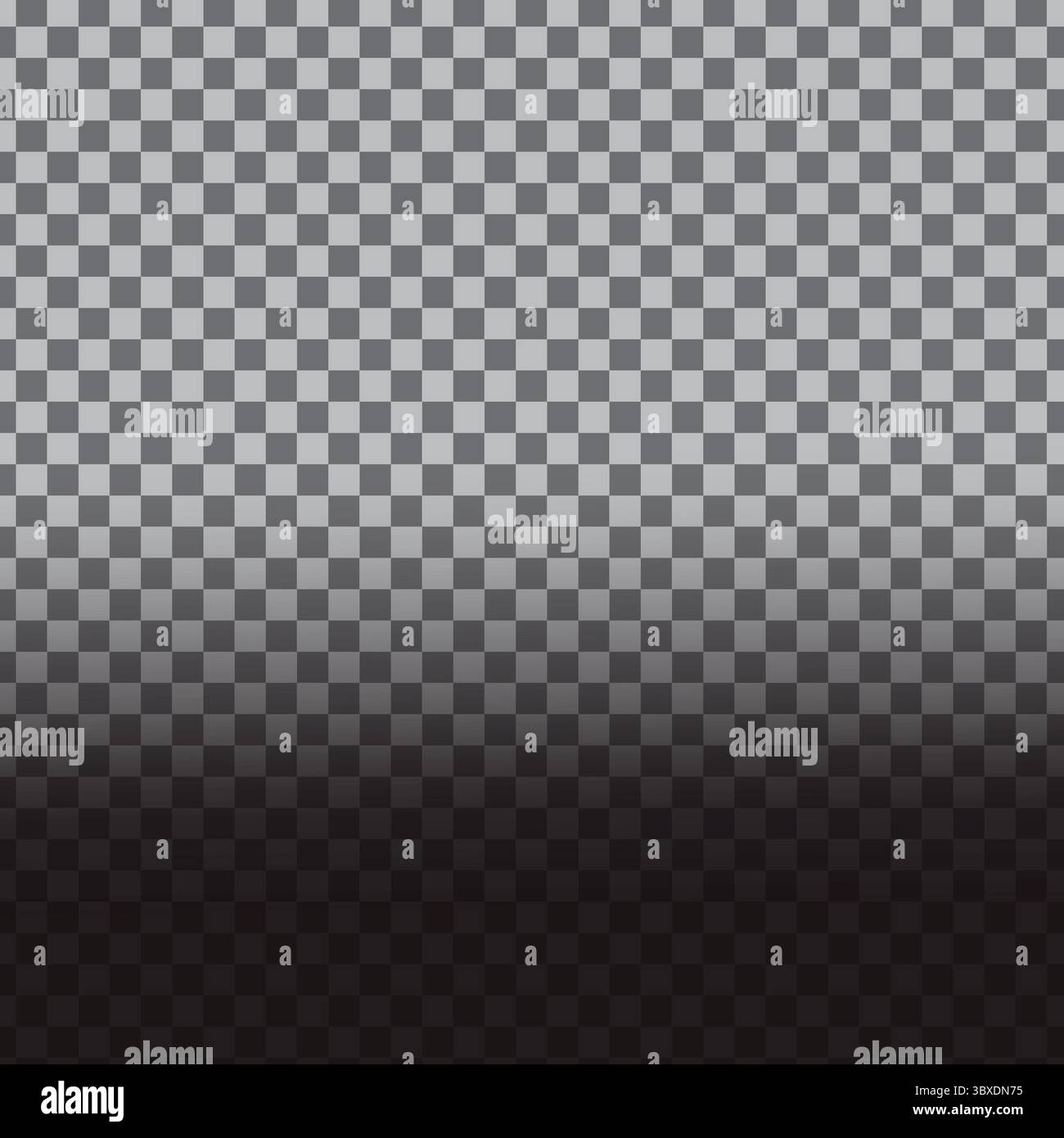 Checker gradient background. Transparent grid pattern. Dark bottom fade ...