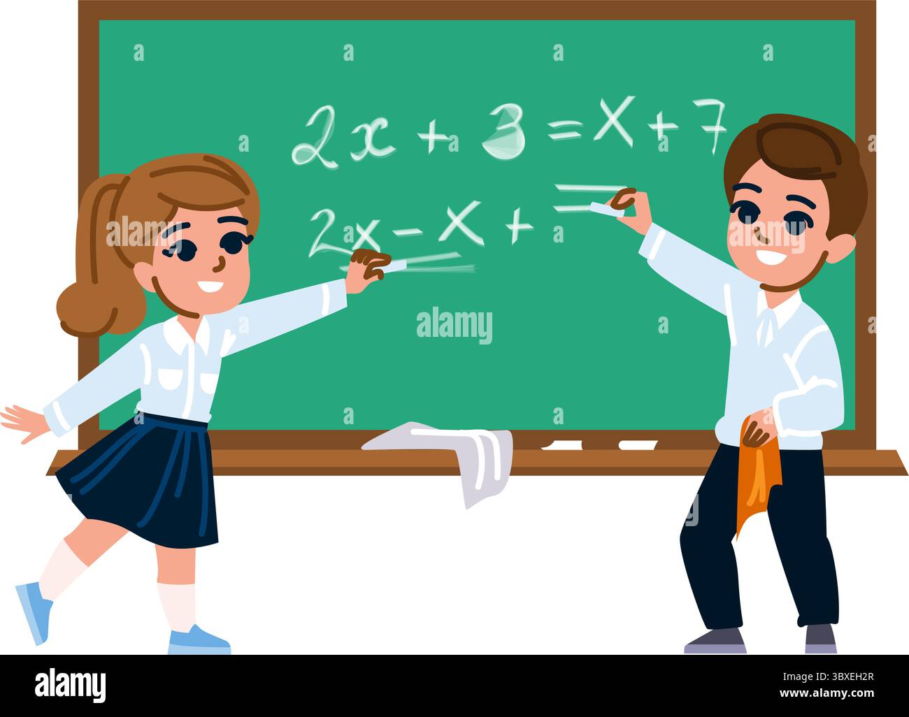 calculus mathematics school education vector Stock Vector Image & Art ...