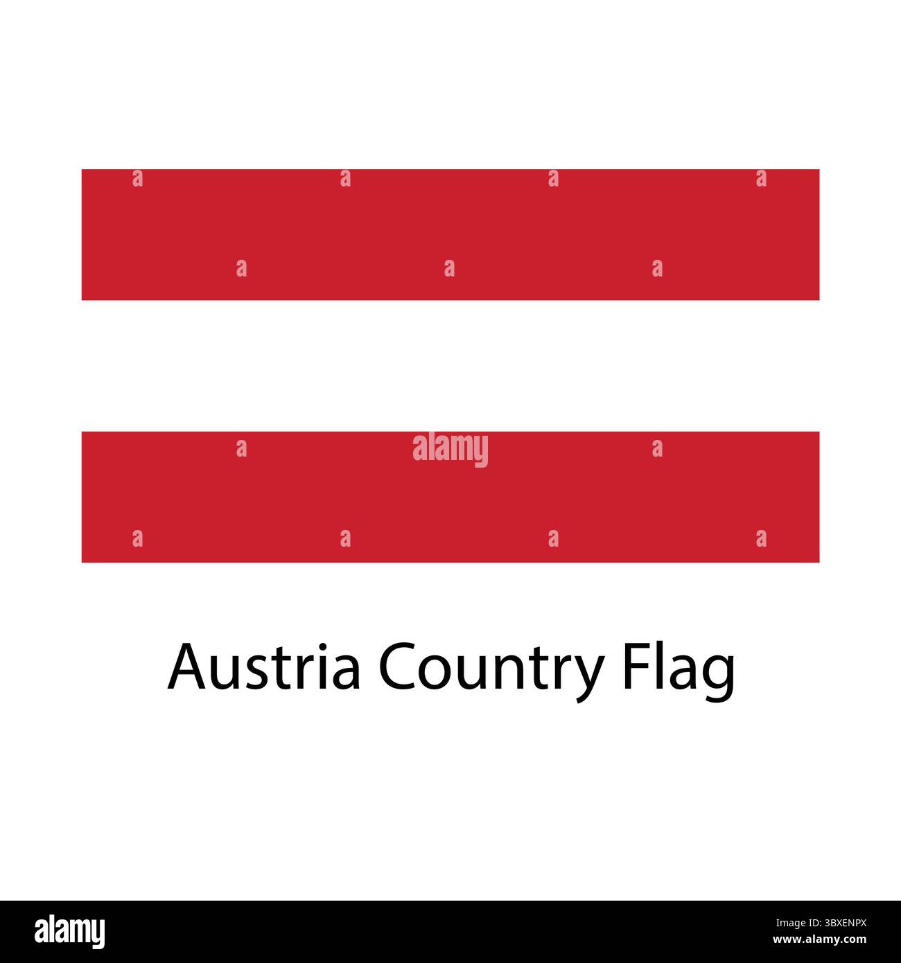 Austria Country Flag hand drawing illustration vector-based drawing Stock Vector