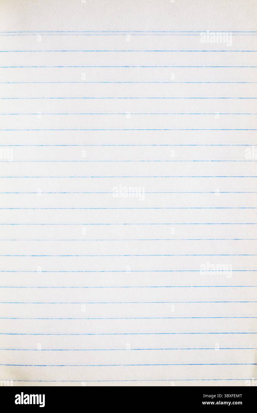 Old note book paper hi-res stock photography and images - Alamy
