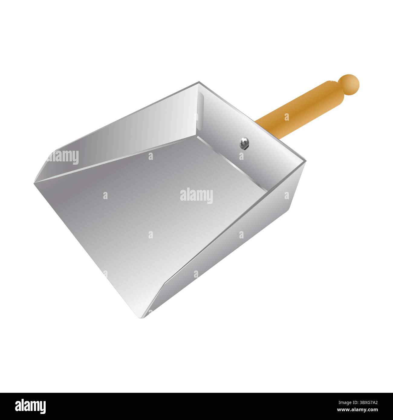 Dustpan Short Handle Heavy Duty Vintage Dustpan Dust Shovel for