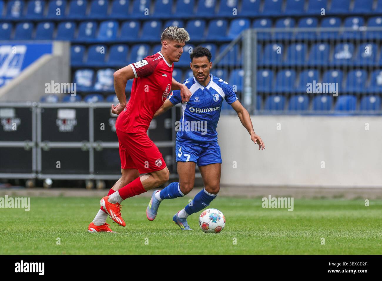  18.07.2025, Fussball, Saison 2025/2026, Testspiel, 1. FC Magdeburg Motiv 