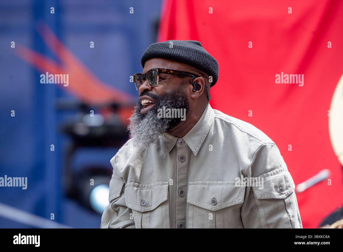 Chester, Pennsylvania, USA. 18th July, 2025. The Root's band member ...