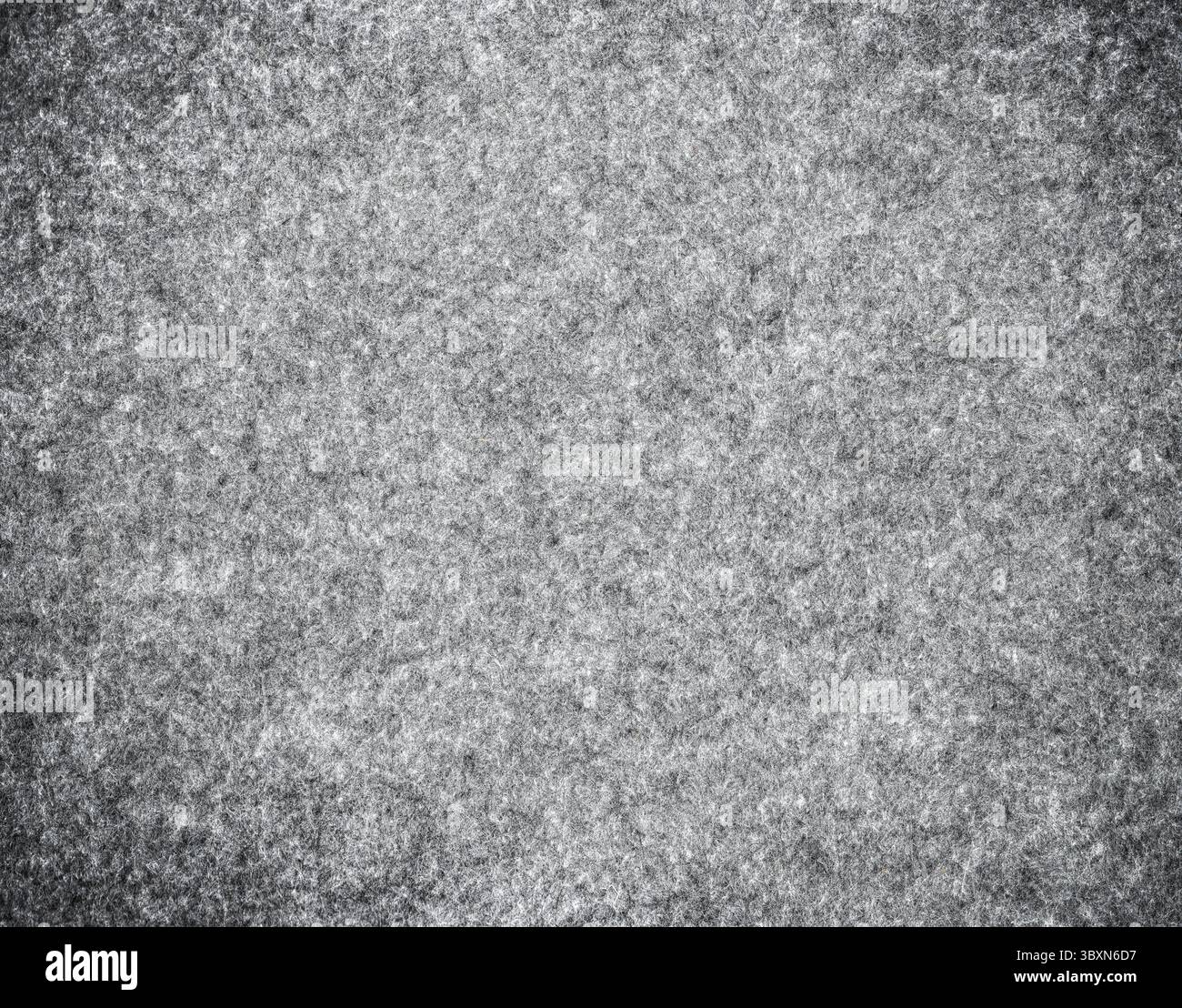 Gray natural felt as background, top view Stock Photo