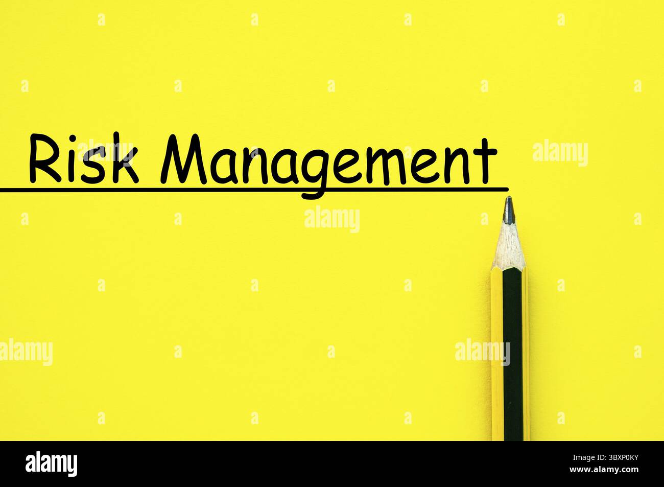 Risk Management Lettering Risk management text hi-res stock photography and images - Alamy
