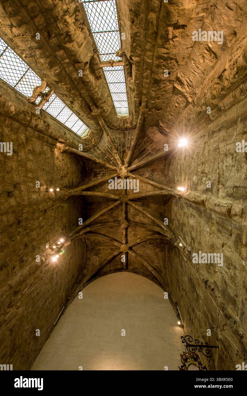 Convent of Our Lady of Mount Carmel (Church of Santa Maria do Carmo), Bairro Alto, Lisbon, Portugal. Stock Photo