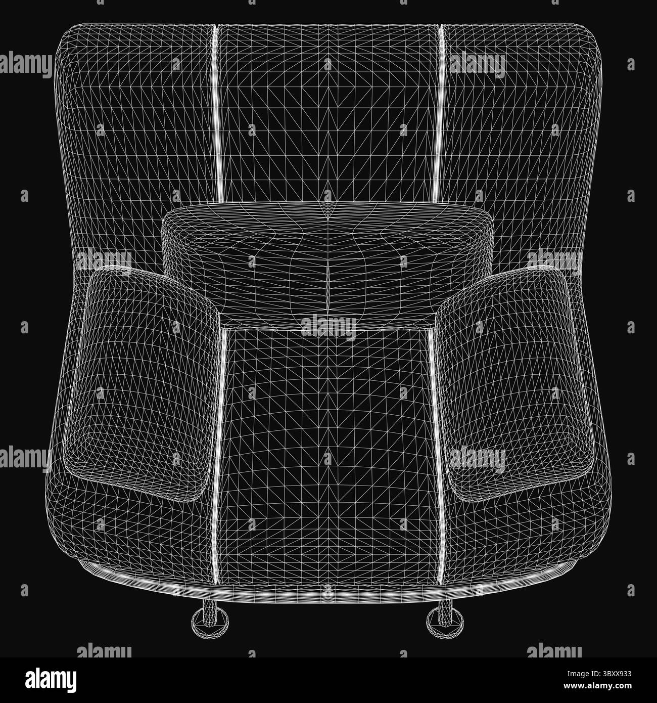 Curved leather Stock Vector Images Alamy