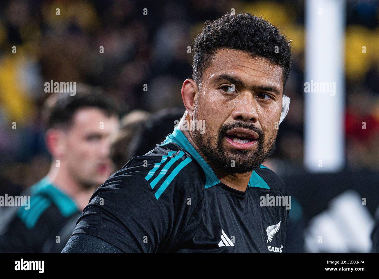 WELLINGTON, NEW ZEALAND - JULY 12: All Blacks player and captain Ardie ...