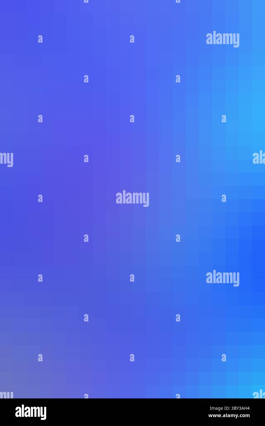 gradient background - violet blue shades. pixel mosaic tile. copy space. vertical image Stock Photo