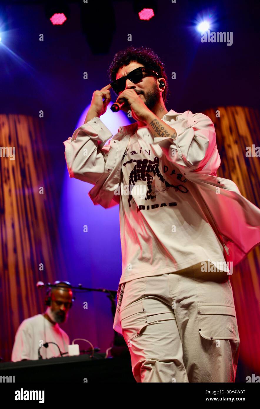 July 18, 2025, New York City, New York: (new) rashid performs at summer ...