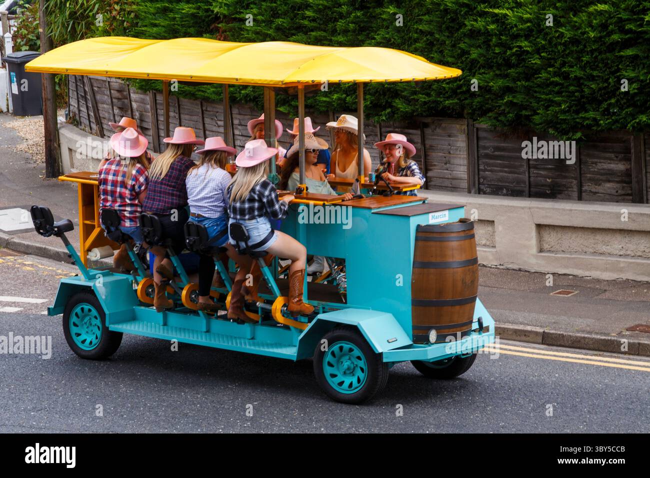 Bournemouth, Dorset UK. 19th July 2025. UK weather: friends take a trip ...