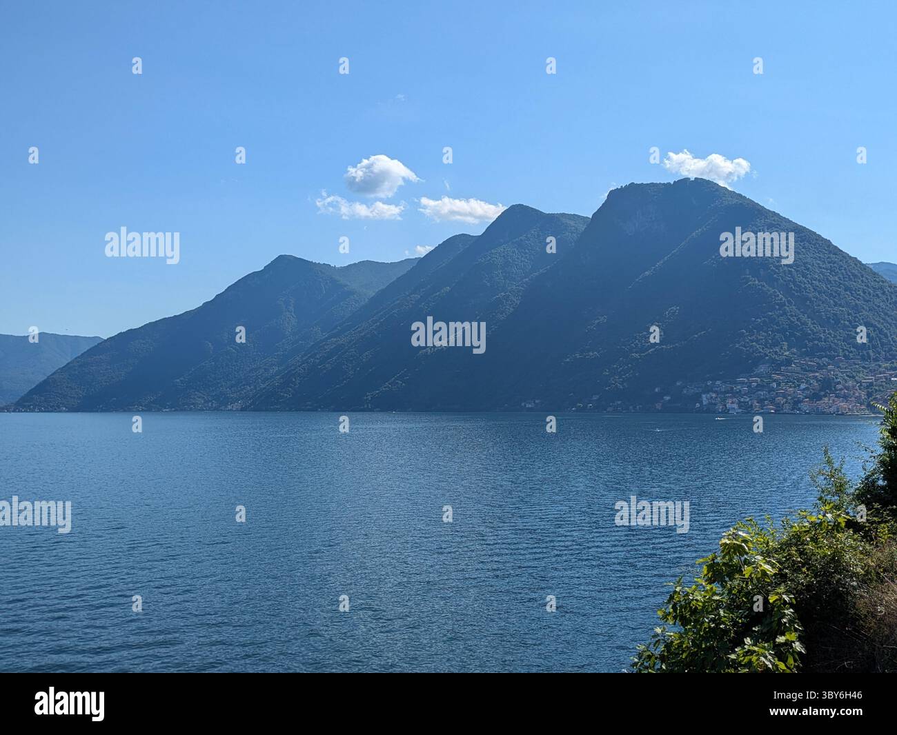 Scenic views over Lake Como from Colonno Stock Photo - Alamy