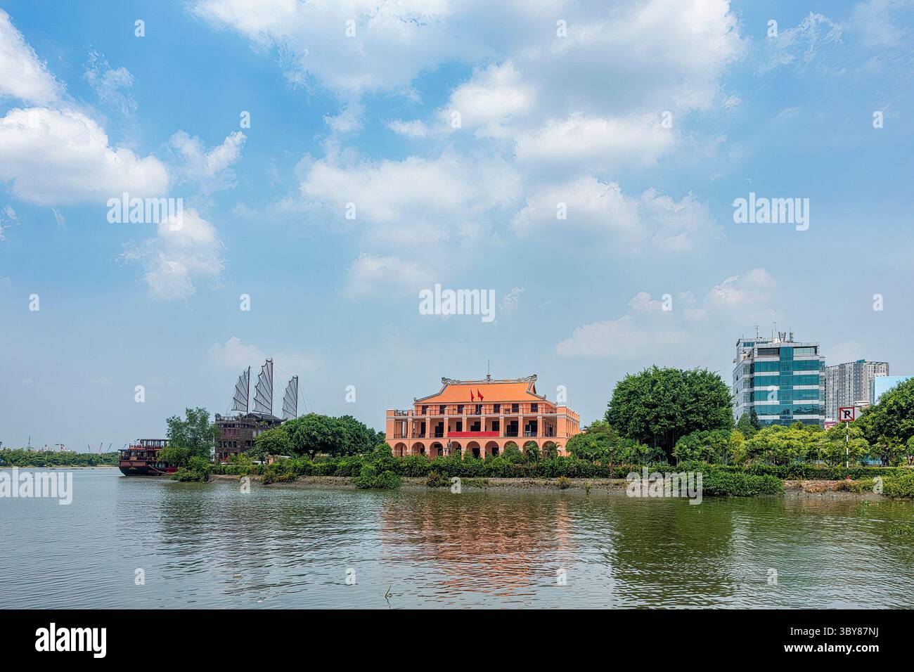 Nha Rong Wharf, a historical site located at the confluence of the ...