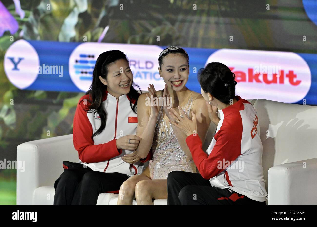Singapore, Singapore. 19th July, 2025. China’s XU Huiyan won gold ...