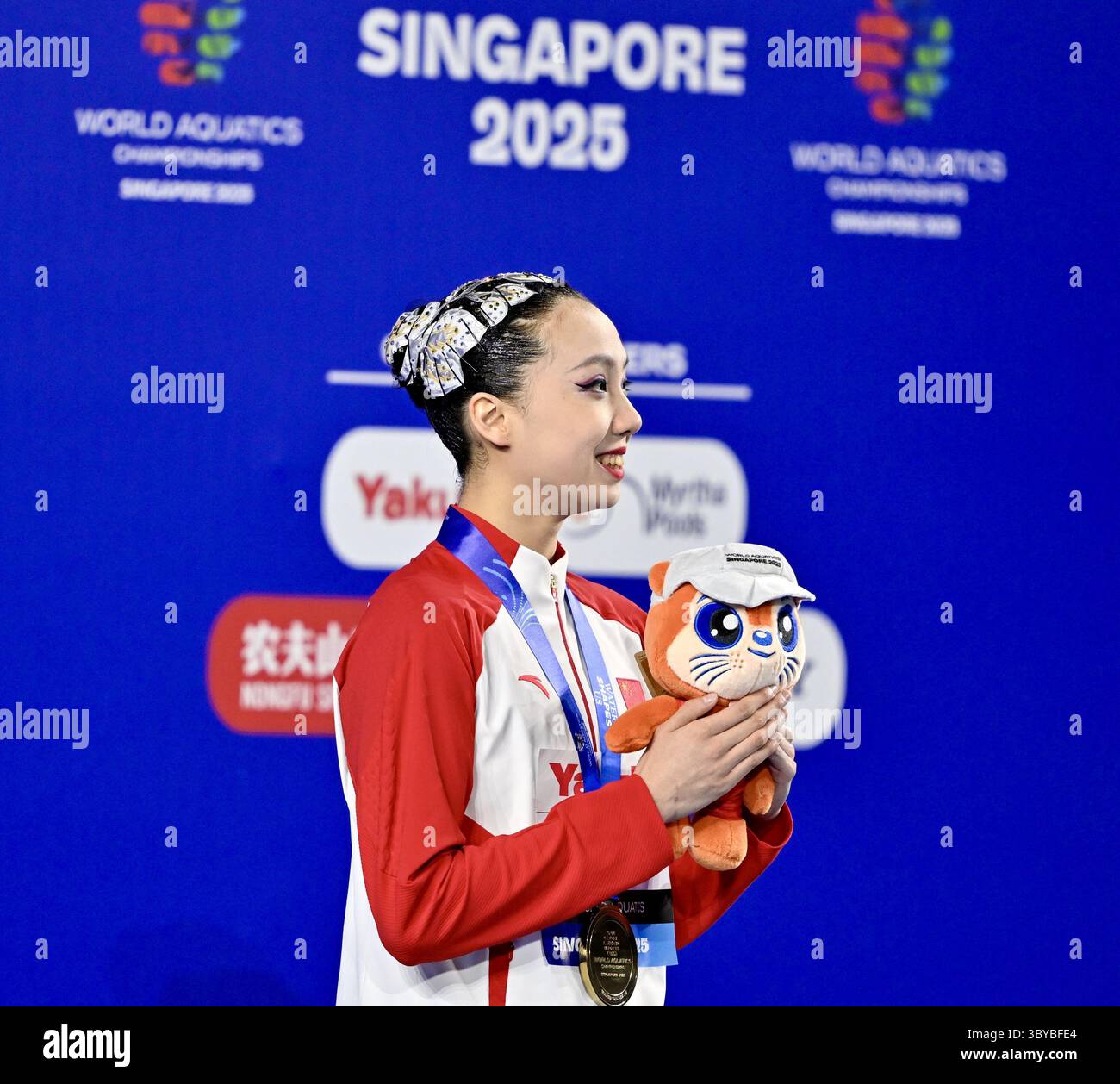 Singapore, Singapore. 19th July, 2025. China’s XU Huiyan won gold ...
