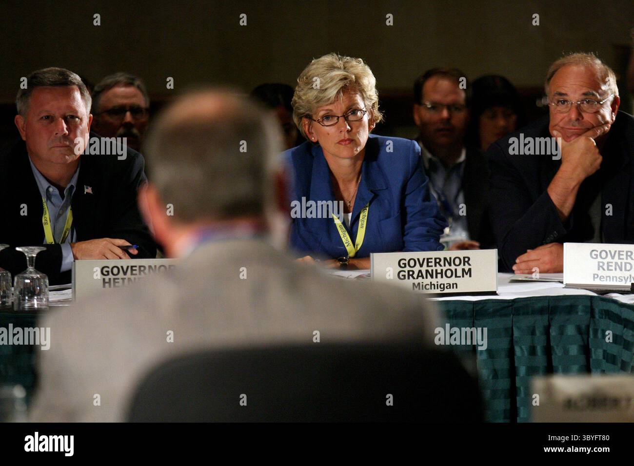 July 22, 2007 - U.S. - United States Governors (left-right) Dave ...