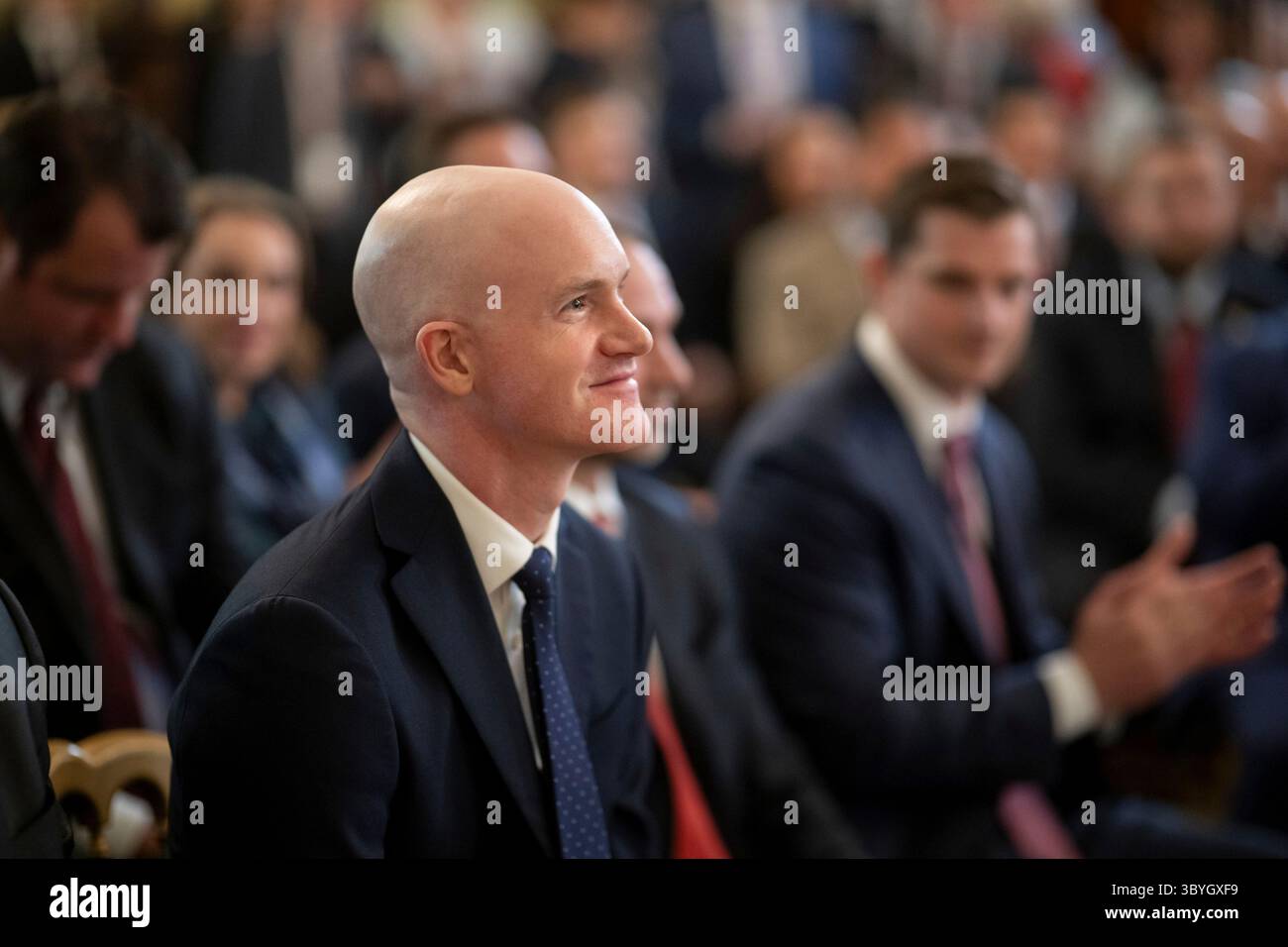 Brian armstrong coinbase hi-res stock photography and images - Alamy