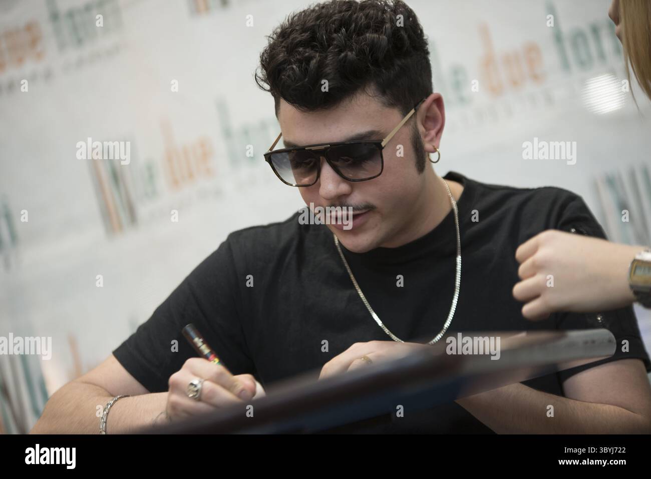 May 7, 2017 - Stezzano, Bergamo, Italy - Rapper IZI (Diego Germini ...