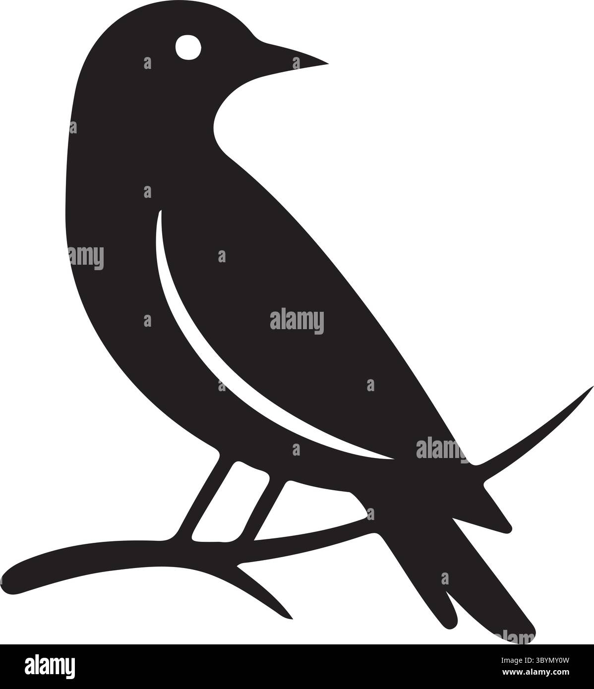 Bird logo abstract and design angles Stock Vector