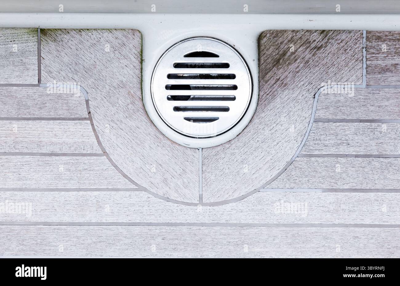 Teak deck yacht top view hi-res stock photography and images - Alamy