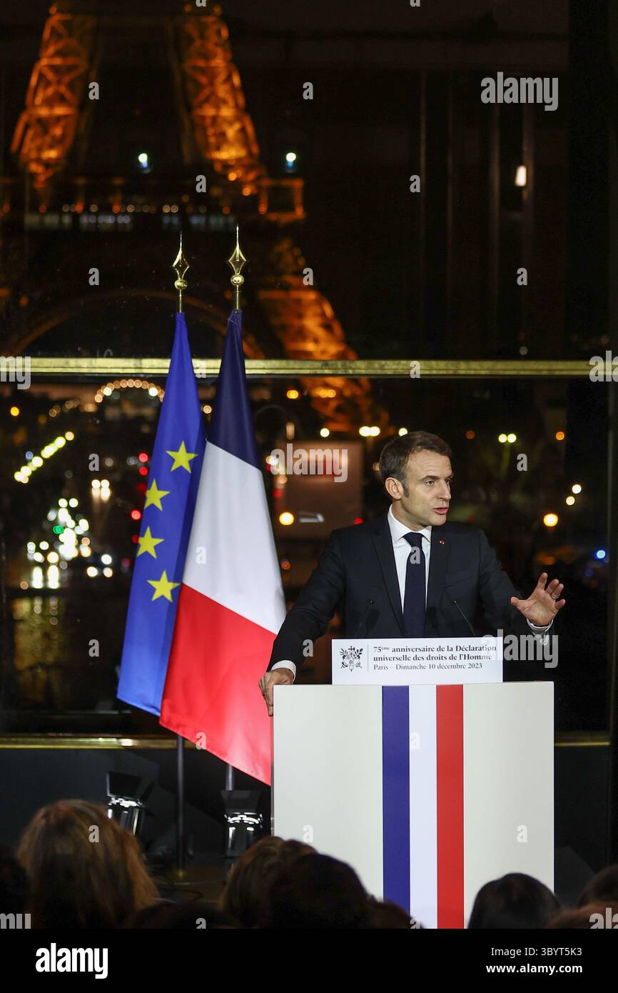 December 10, 2023, Paris, France: Paris (France), 10/12/2023.- French ...