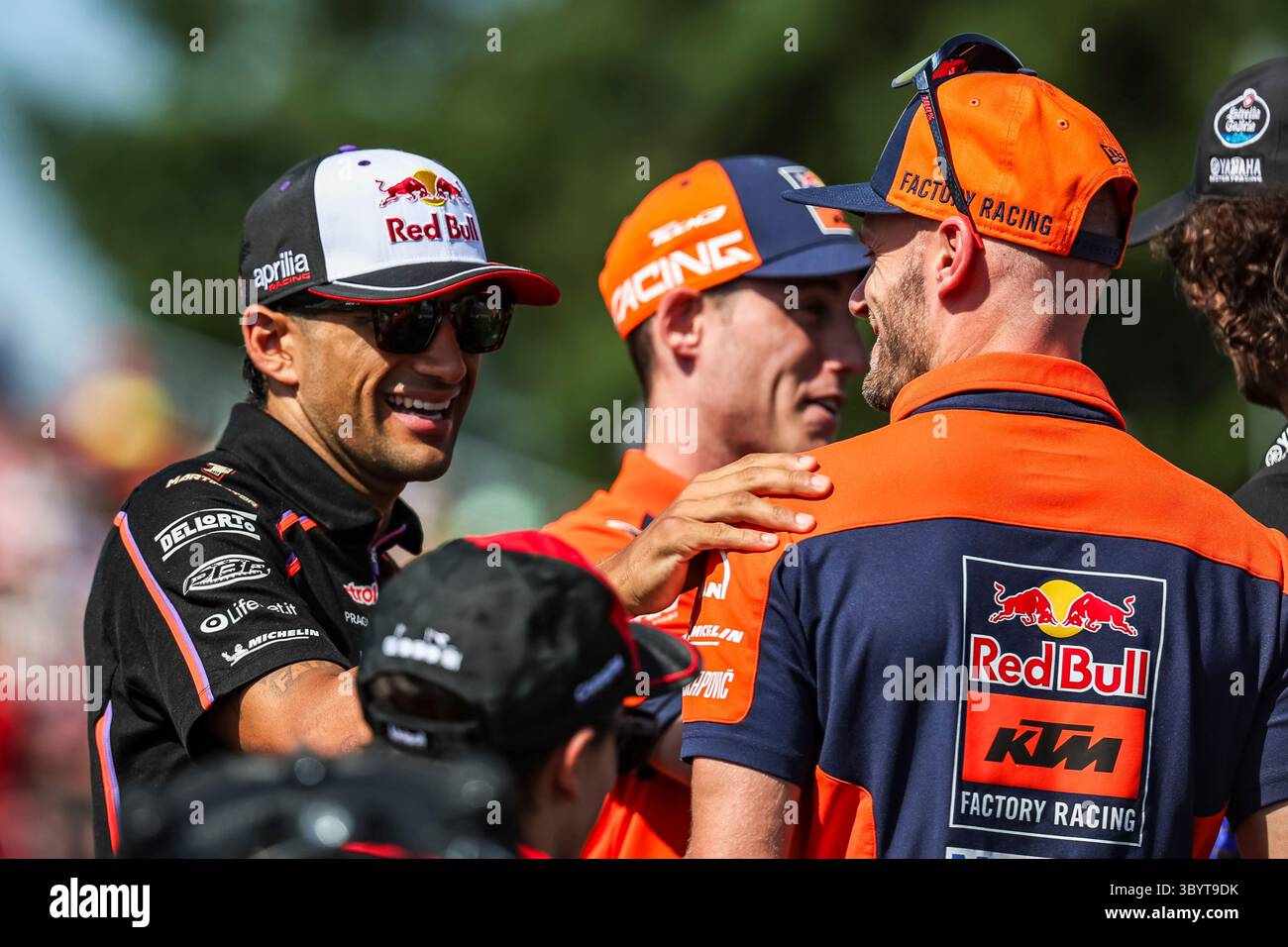 BRNO, CZECH REPUBLIC - JULY 20: Jorge Martin of Spain and Aprilia ...