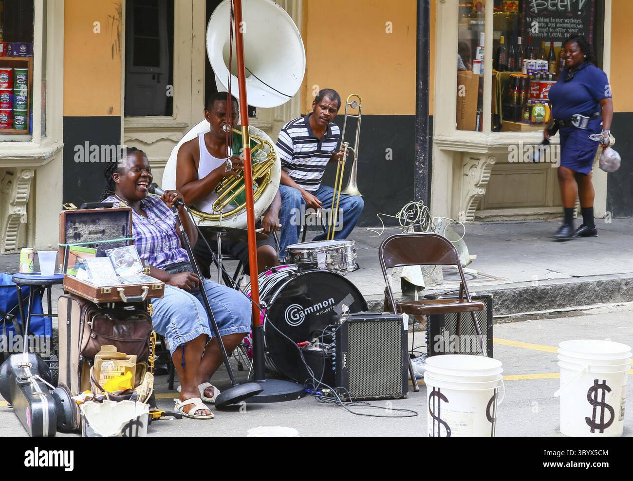 New orleans jazz band old hi-res stock photography and images - Alamy