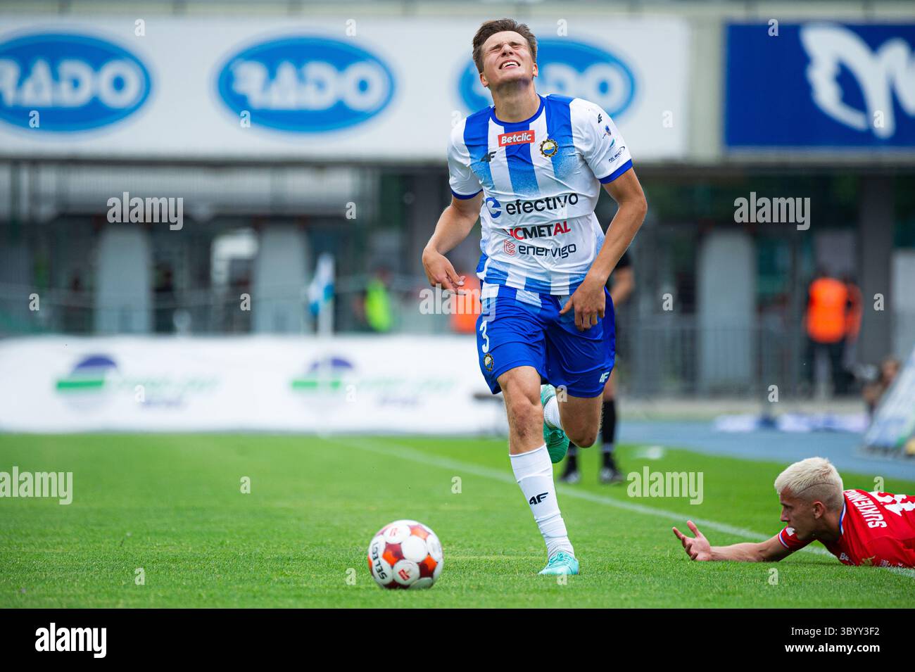 Mielec, Poland. 20th July, 2025. Betclic 1. Liga match between Stal Mielec and Wisla Krakow, ending in a 0:4 victory for Wisla Krakow at the Stal Mielec stadium, Poland. Credit: Robert Skalski/Alamy Live News Stock Photo