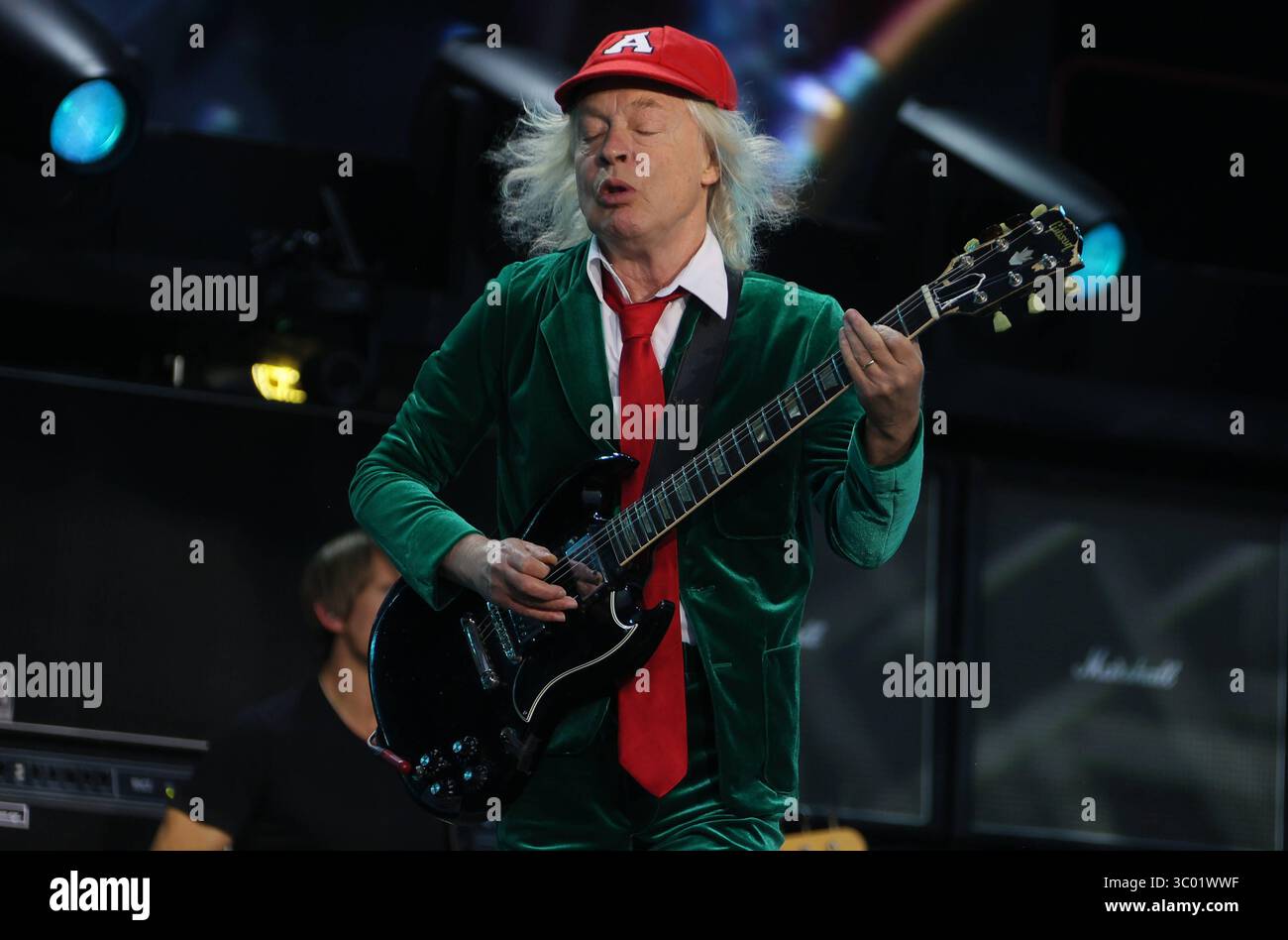 Music Concert - Ac/Dc PwrUp Europe 2025 tour Rock band Ac-Dc During the ...