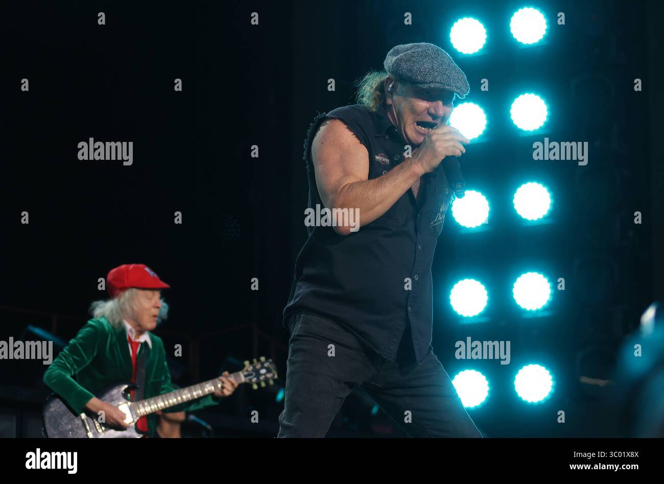 Music Concert - Ac/Dc PwrUp Europe 2025 tour Rock band Ac-Dc During the ...