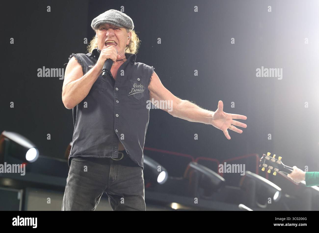 Music Concert - Ac/Dc PwrUp Europe 2025 tour Rock band Ac-Dc During the ...