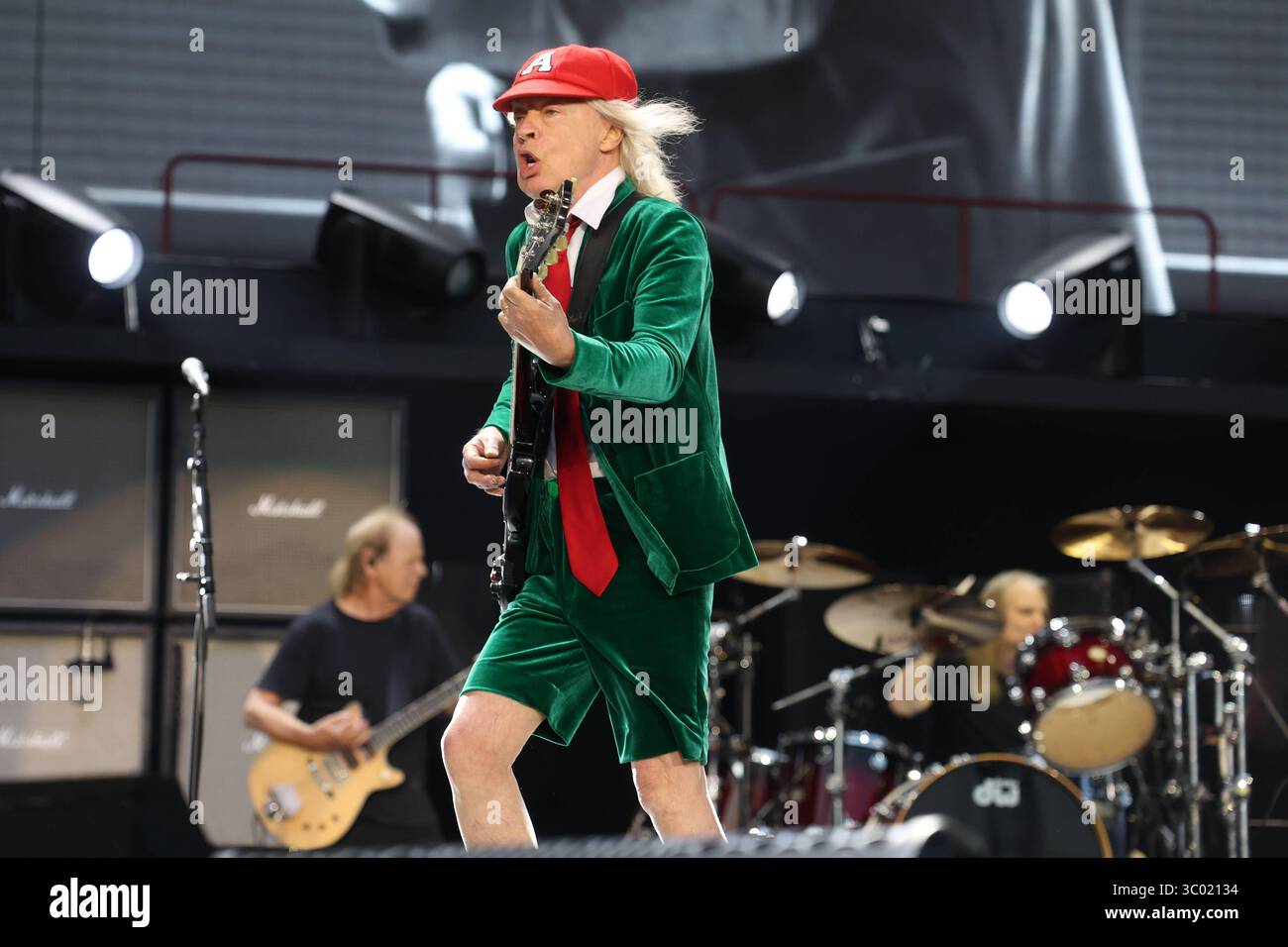 Music Concert - Ac/Dc PwrUp Europe 2025 tour Rock band Ac-Dc During the ...