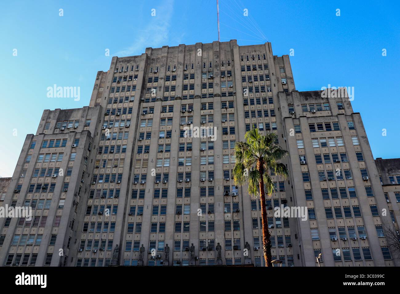 Imposing building of the Faculty of Medicine, University of Buenos ...