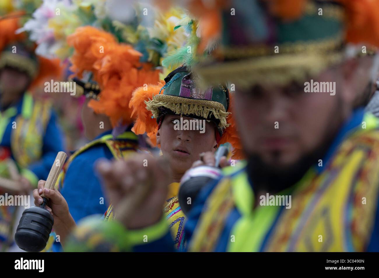 July 20, 2025, Saltillo, Coahuila, Mexico: A man dances during the ...