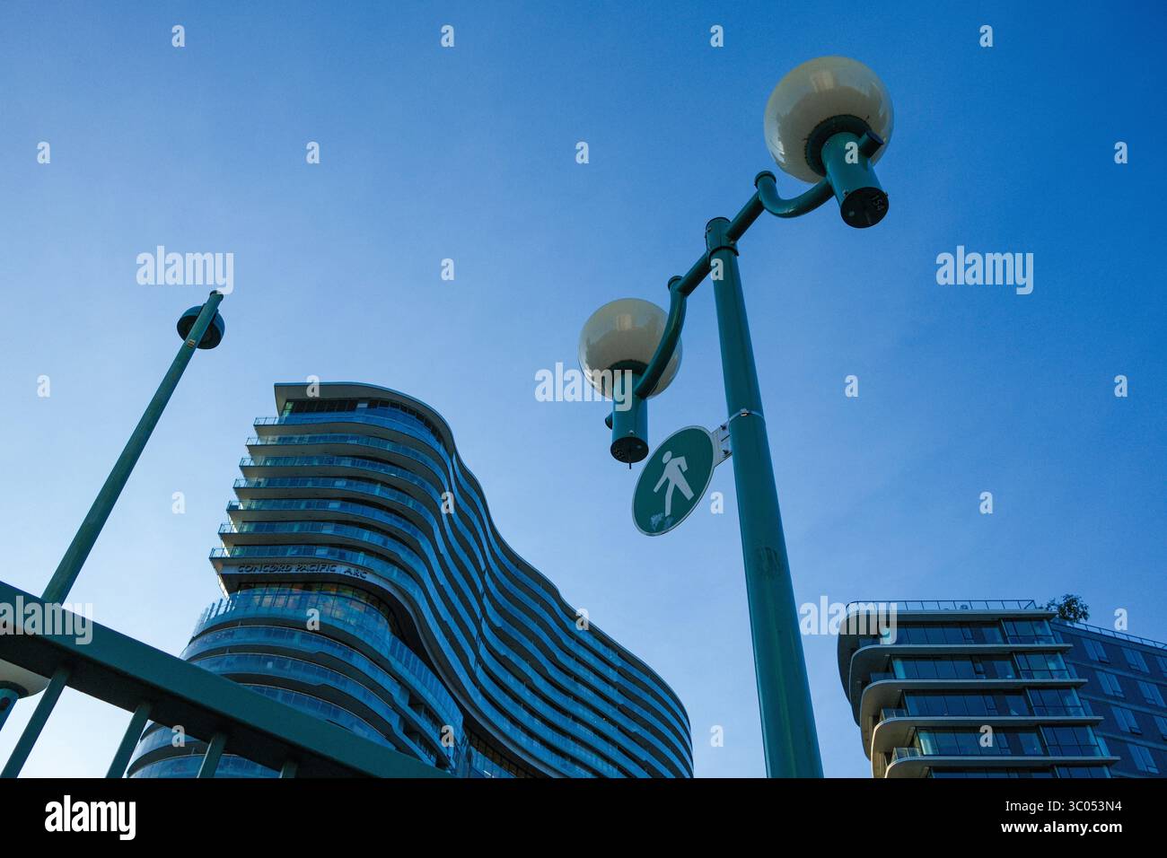 The Arc Building alongside a pedestrian walkway off the Cambie Street ...