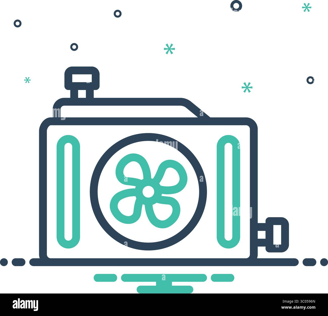 Icon for radiator, coolant Stock Vector Image & Art - Alamy