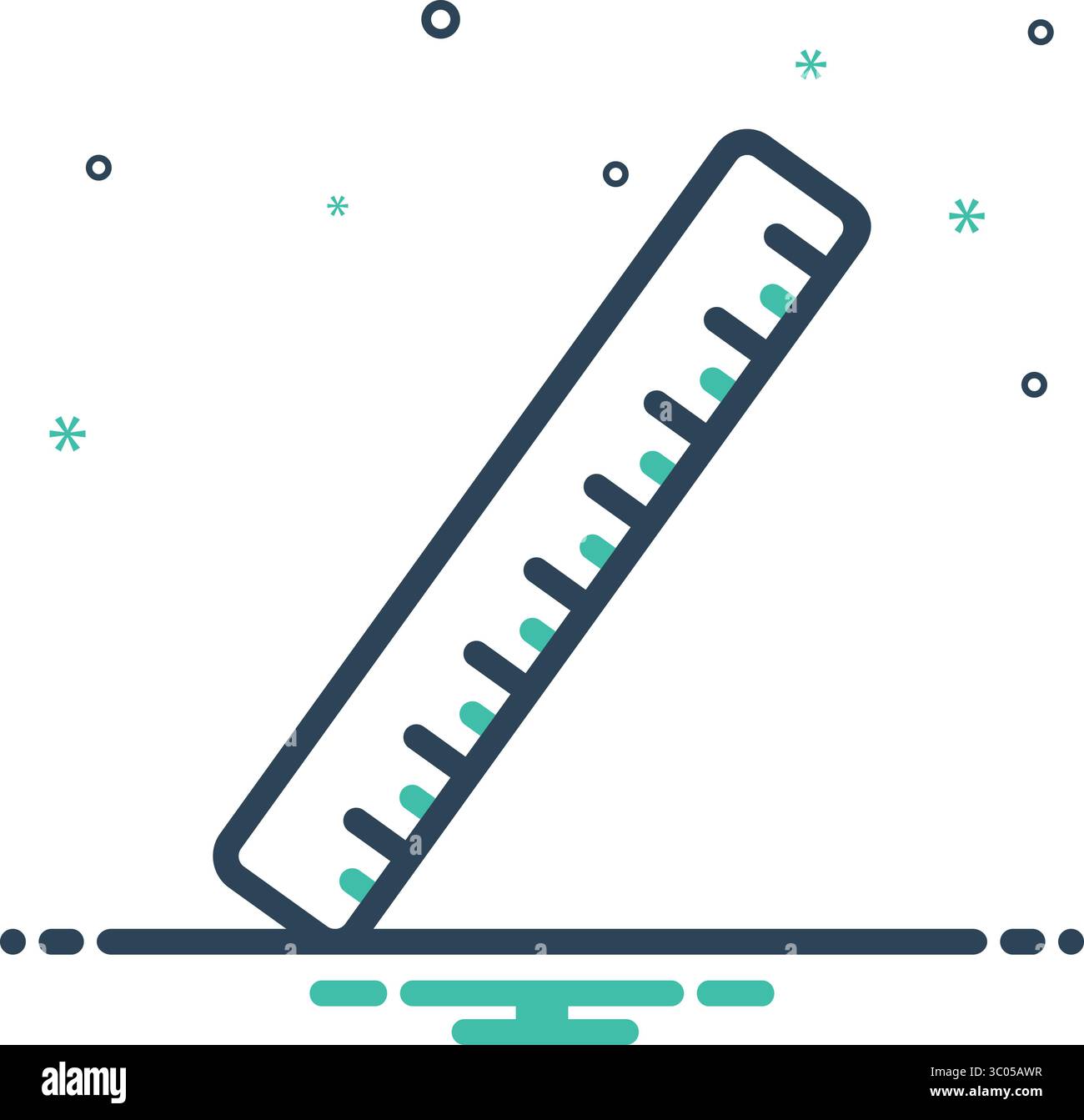 Icon for scale, ruler Stock Vector Image & Art - Alamy